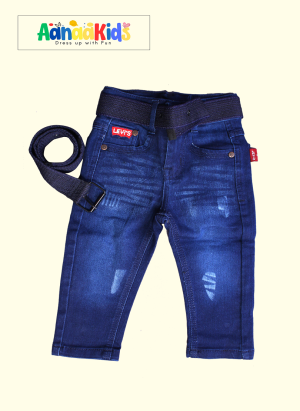 Dark wash slim fit jeans